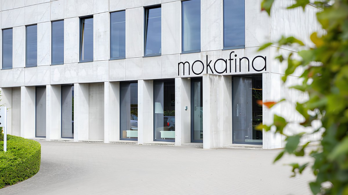 Kantoor van Mokafina in Wijnegem
